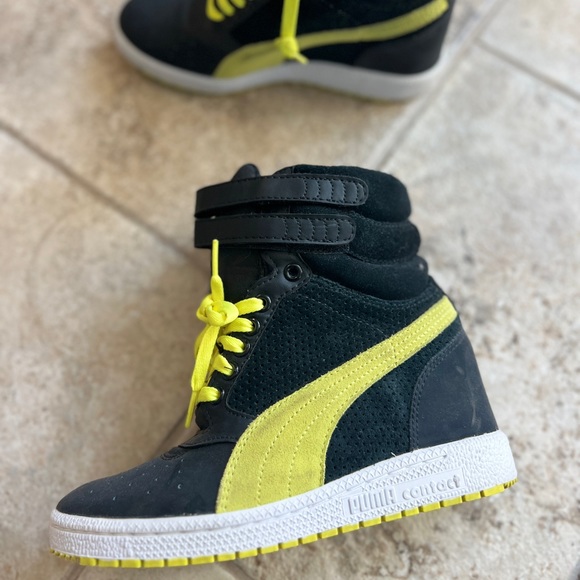 Puma - high top wedges size US 6.5 - Picture 7 of 7